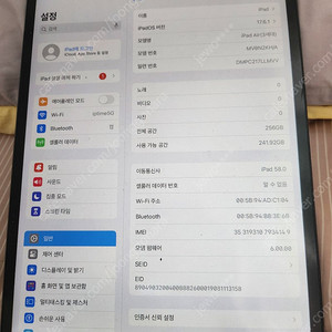 아이패드 에어 3세대 256기가 셀룰러 스페이스그레이 팝니다