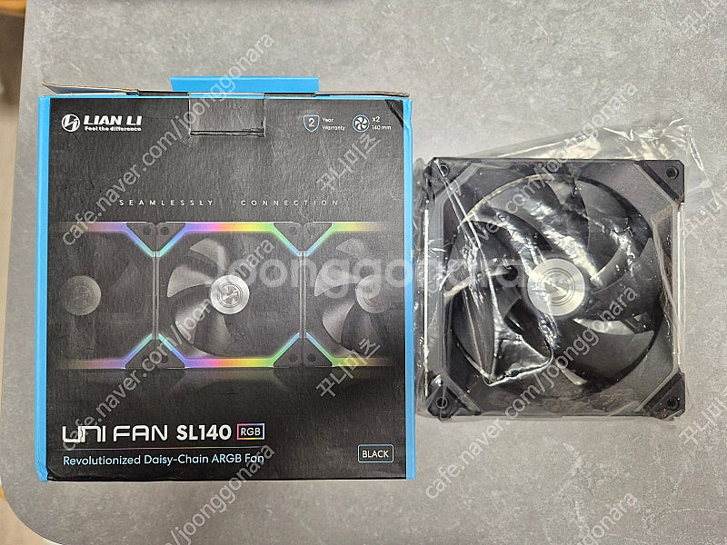 리안리 UNI FAN SL140 V1 블랙--0