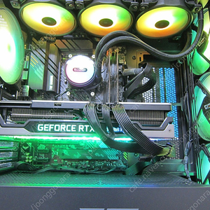 고사양 컴퓨터 (라이젠 5800X/RTX3080/SSD 1TB/RAM 32G/3열 수냉) 본체