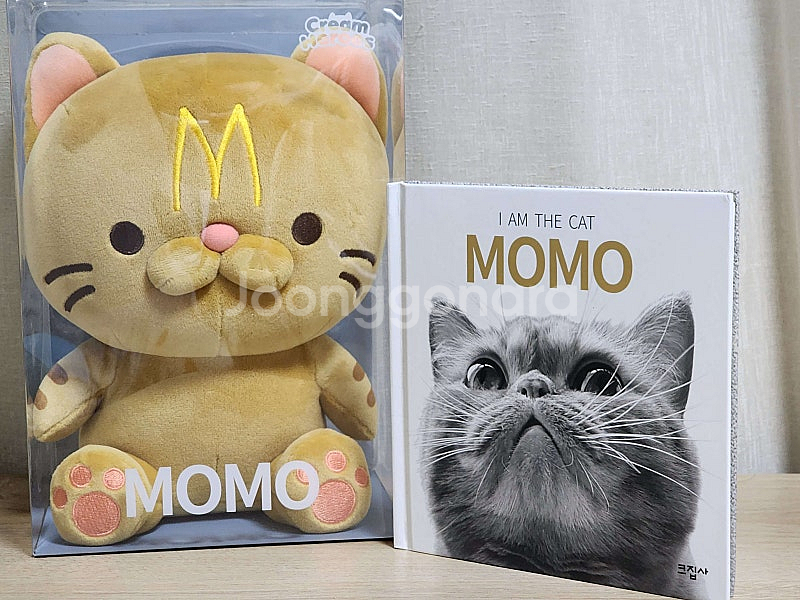 크림히어로즈 모모 인형 및 책--0
