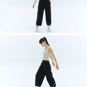 무브웜 랩 포켓 팬츠 블랙 S Wrap Pocket Pants