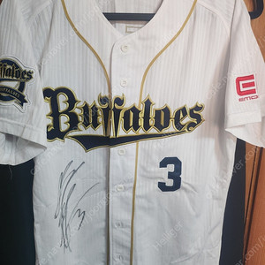 미즈노 npb 오릭스버팔로스 이승엽 친필싸인 유니폼