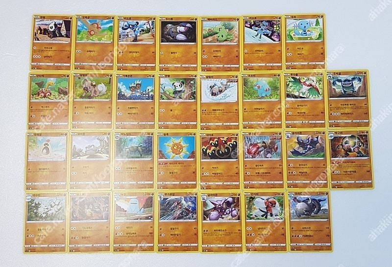 포켓몬카드 일반카드(241장) TR카드(16장)에너지 카드(2장) 이미지