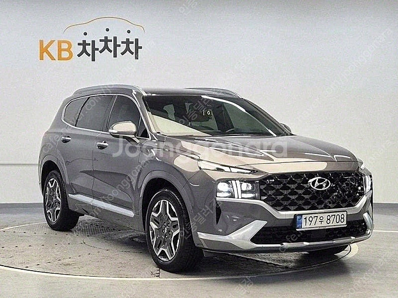 싼타페 중고 싼타페 더 뉴 싼타페 하이브리드 중고 가격 회색 2022년식 66,967km 1.6 2WD 캘리그래피 ...--4