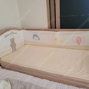 타티네쇼콜라 아기침대(범퍼가드포함)