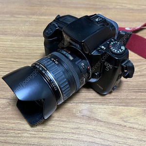 캐논 EOS-5 필름 카메라 & 캐논 28-105mm F3.5-4.5 렌즈팝니다