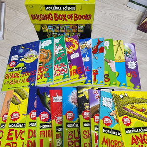 앗시리즈 원서 호러블 사이언스, 히스토리 2박스 40권