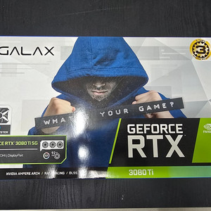 S급/갤럭시 RTX 3080 Ti SC OC 12GB 4fan.
