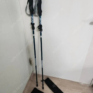 새것 2개 미사용. 일괄. 등산스틱 트레킹폴 3단접이식