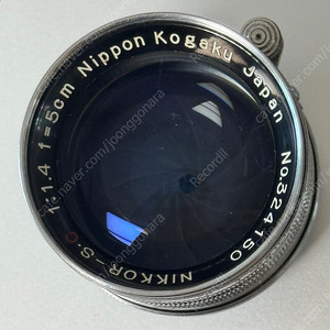 니콘 50mm f1.4 ltm 라이카 스크류 마운트