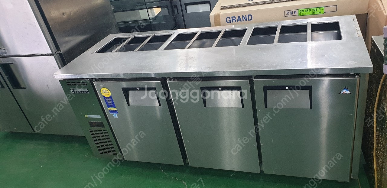 부성1800간냉식반찬냉장고앞작업대뒤줄받트B180B-3R...--1