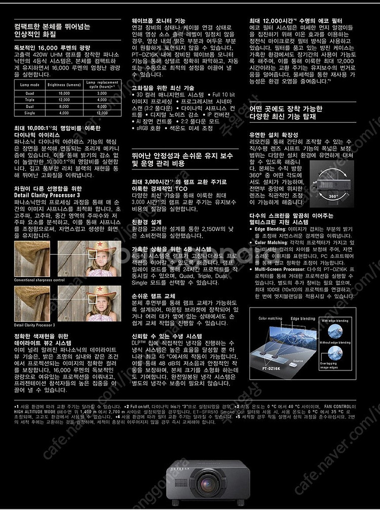 [파나소닉] 차원이 다른 초고화질 16,000안시 3칩...--4