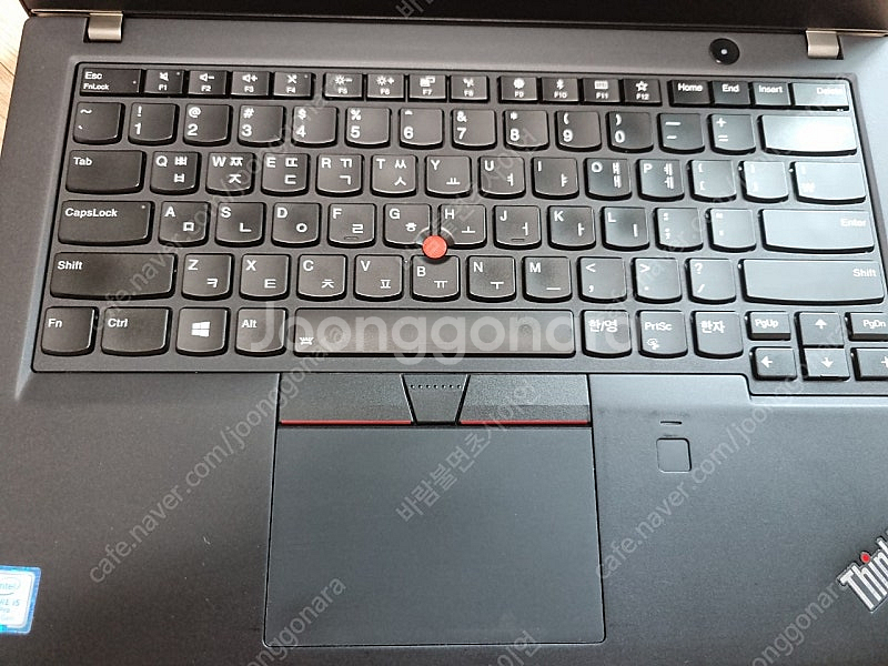 레노버 씽크패드 T480S 14인치 i5 노트북--6