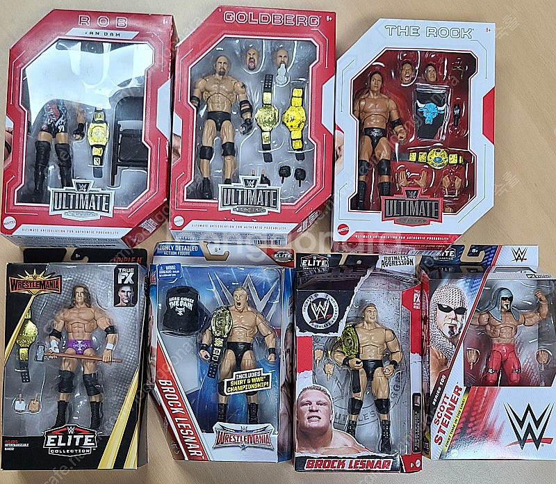 WWE 미개봉 피규어 팝니다. (가격 내림)--0