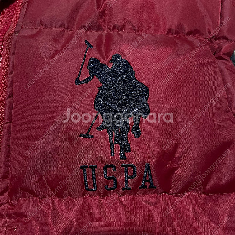 [M/95] 폴로 랄프로렌 USPA 로고 다운 패딩 조...--3