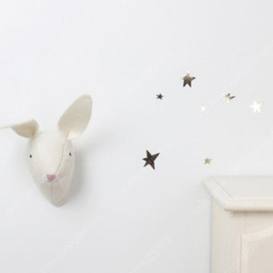 아기방 인테리어 양모 펠트 토끼 인형 벽장식 소품 벽꾸미기 장식