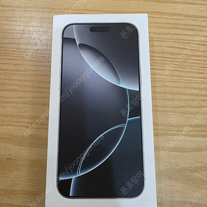 아이폰16프로맥스화이트티타늄256gb 자급제미개봉판매합니다