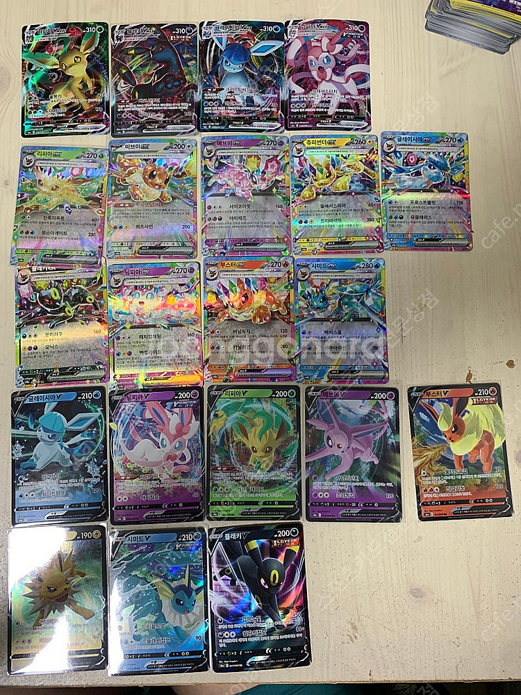 테라스탈 페스타 이브이 히어로즈 포켓몬카드 님피아 블래키 에브이--0