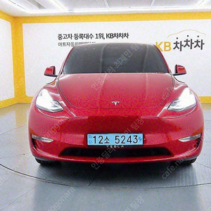 테슬라 전기차 중고 보조금 빨간색 2021년식 69,079km 스탠다드 레인지 중고자동차