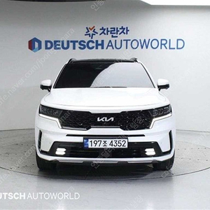 쏘렌토 중고 가격 쏘렌토 하이브리드 중고 쏘렌토 중고차 흰색 2023년식 37,091km HEV 1.6 4WD 그래비티 수원중고차