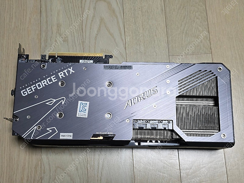 RTX 3070ti aorus master 어로스 마스...--2