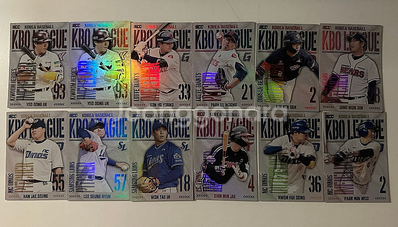 2025 kbo 크보카드 홀로그램 / 퍼즐 판매합니다--0