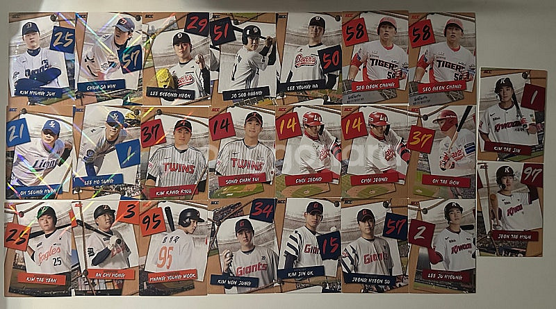2025 kbo 크보카드 홀로그램 / 퍼즐 판매합니다--1