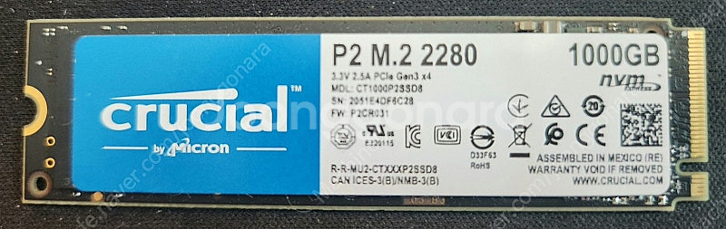 [부산] Crucial P2 M.2 2280 1TB S...--0