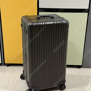 리모와 오리지널 블랙 트렁크플러스 수화물용