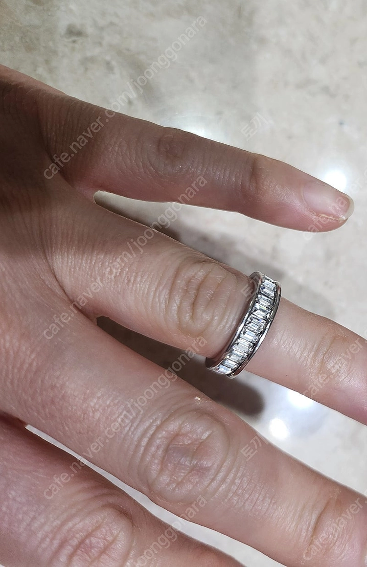 미네타니 바게트 링 반지 Baguette Ring 이미지