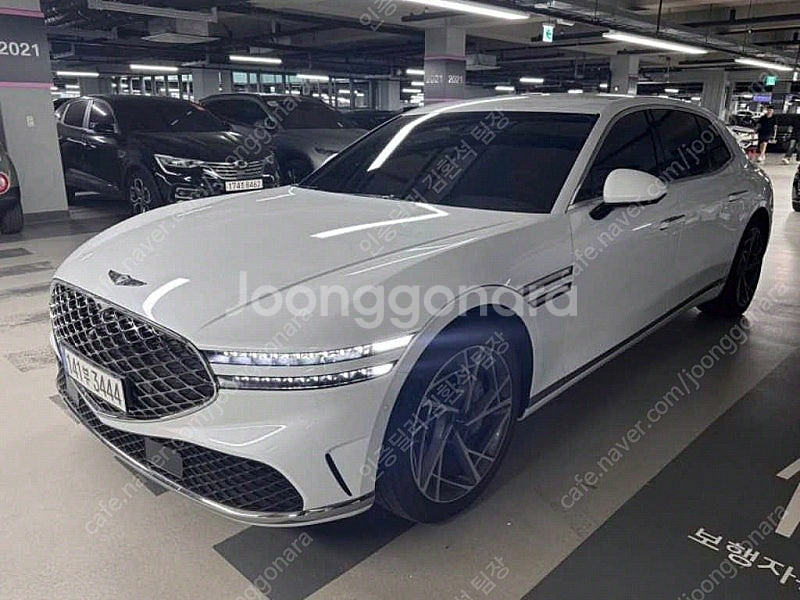 제네시스 G90 중고 제네시스 중고 가격 흰색 2022...--2