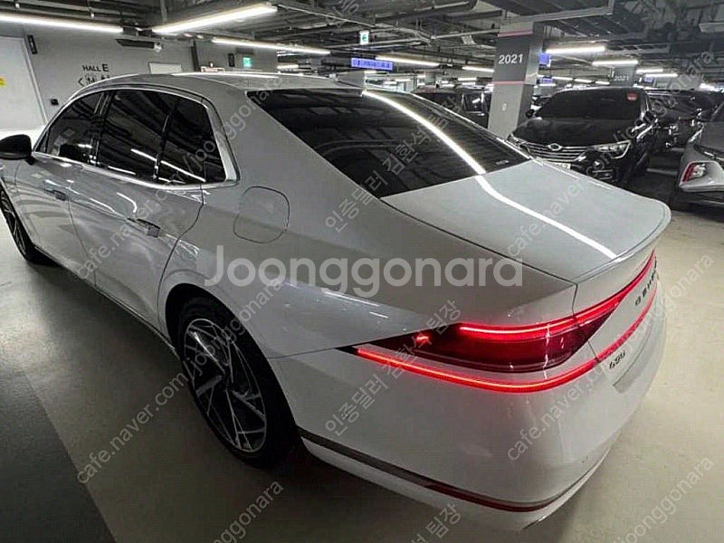 제네시스 G90 중고 제네시스 중고 가격 흰색 2022...--3