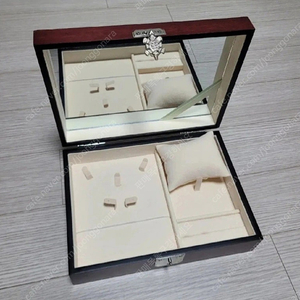 체리 나무 보석 악세사리 보관함