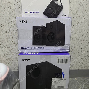 NZXT RELAY 스피커+서브우퍼+스위치믹스 풀셋