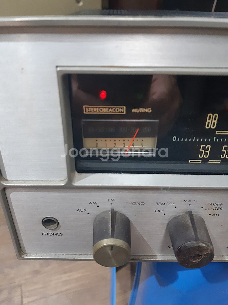 빈티지 피셔 500 TX 리시버 앰프--1