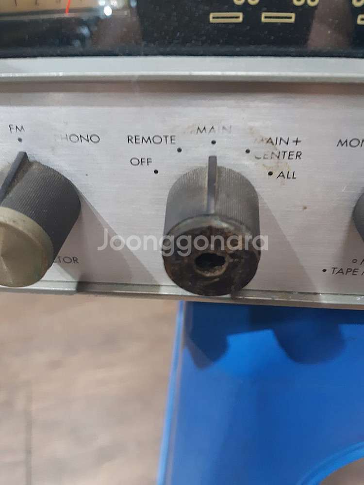 빈티지 피셔 500 TX 리시버 앰프--4