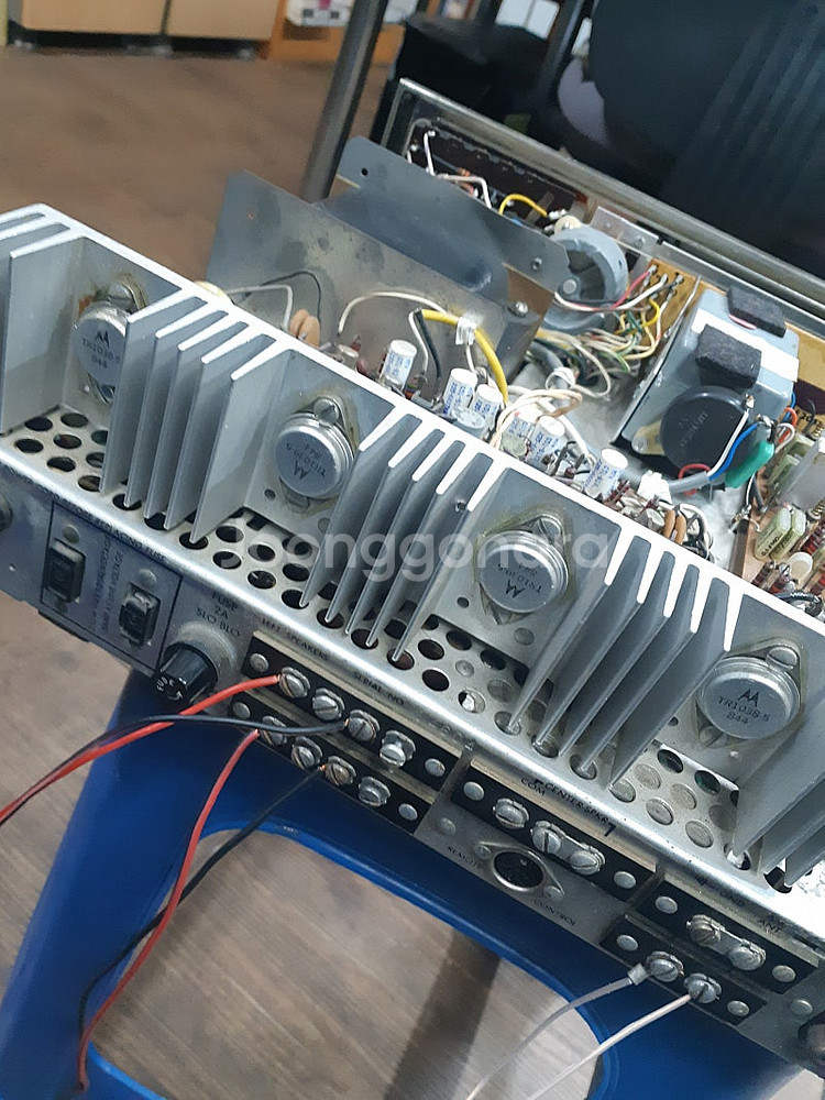 빈티지 피셔 500 TX 리시버 앰프--5