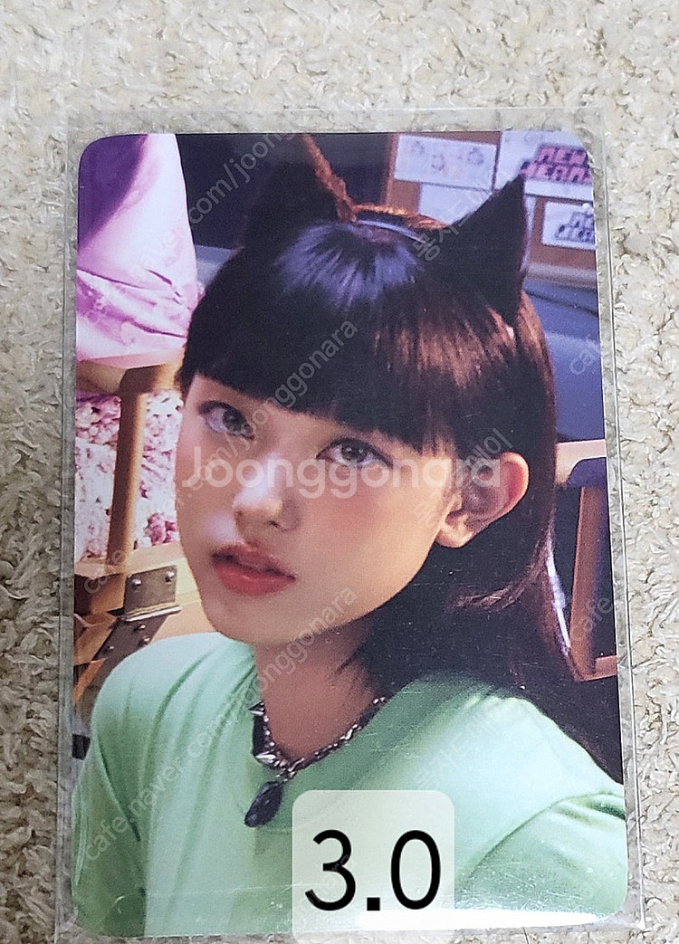 뉴진스 해린 라인프렌즈 팝업 파워퍼프걸 포카 njz--0