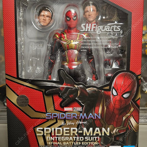 shf 스파이더맨 인터그레이티드 슈트 파이널 에디션