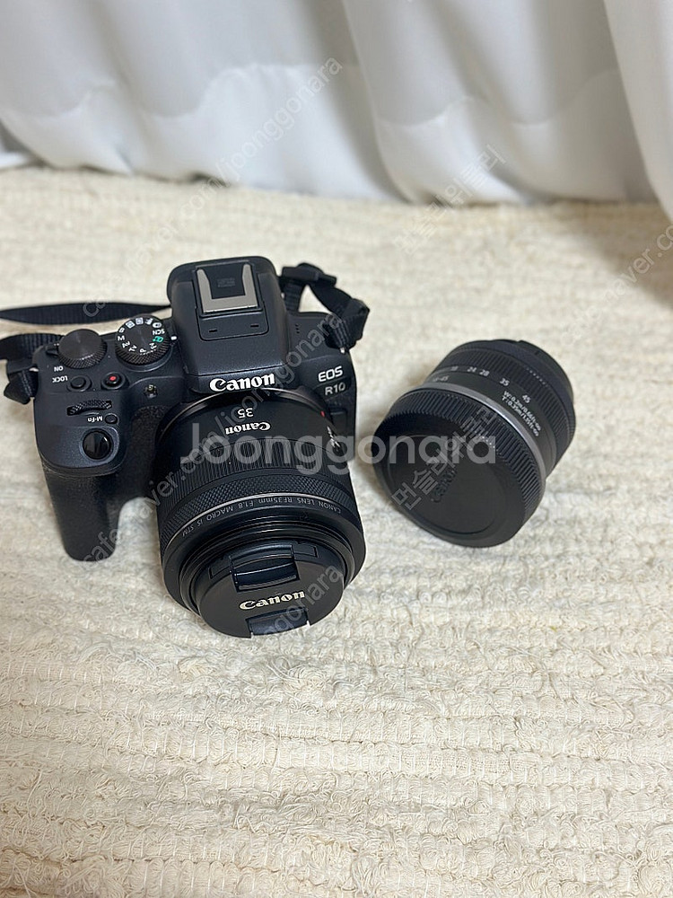 캐논 EOS R10 카메라 18-45mm, 35mm렌즈...--0
