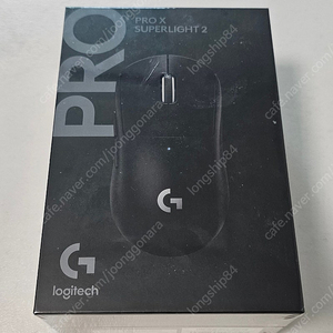 로지텍 G PRO superlight 2 지슈라2 블랙 미개봉 새제품 팝니다