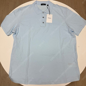 띠어리 코스모스 브론 폴로티셔츠 XL 105-107 정가 17만원