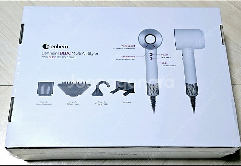 (미개봉, 다이슨 st) 벤하임 BLDC 에어 스타일러 드라이기--4