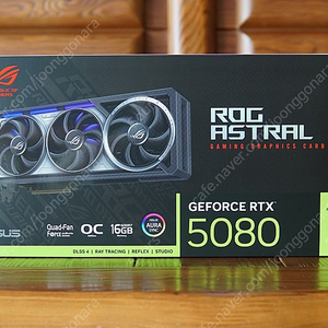 ASUS ROG Astral 지포스 RTX 5080 OC D7 16GB 아스트랄