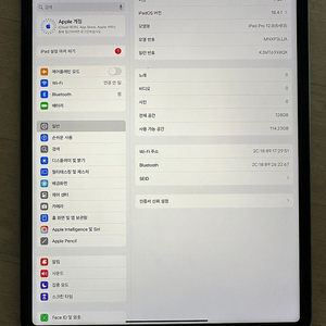 아이패드 프로6 12.9 6세대 128GB 와이파이 스페이스그레이