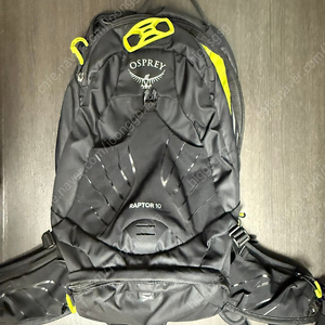 오스프리 랩터10 바이크 백팩. osprey raptor 10