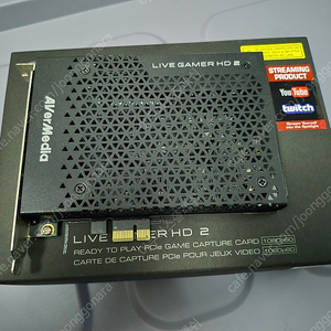 AVerMedia Live Gamer HD2 에버미디어 HD2 캡쳐보드 팝니다.
