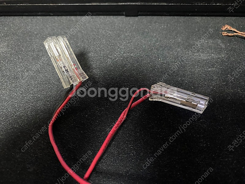 SONY 미니 오디오용 스피커 플러그 1조.--1