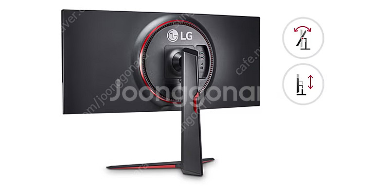 LG 와이드모니터 정품 스탠드( 34GN850 부속 받...--0