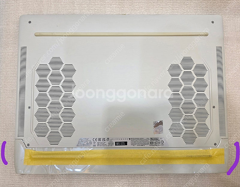 DELL 에일리언웨어 x15 R2 WP04KR 팝니다....--4